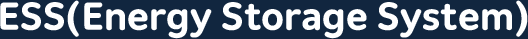 ESS(Energy Storage System)